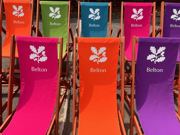 National Trust Branded Deckchairs