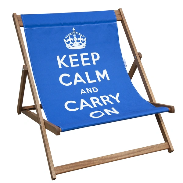  Keep Calm Wideboy Blue