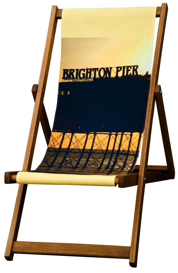   Brighton Pier Silouhette Deckchair
