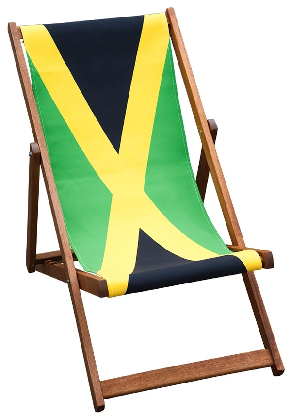  Jamaican Flag Deckchair Sm