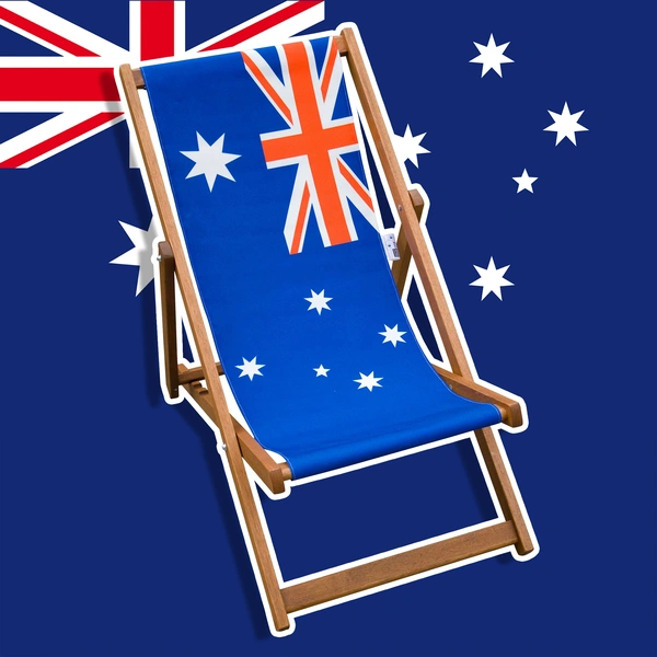  Australian Flag Deckchair Copy