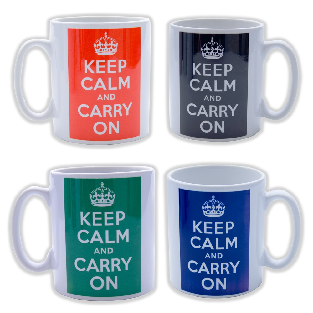  Keep - Calm - And - Carry - On Mugs