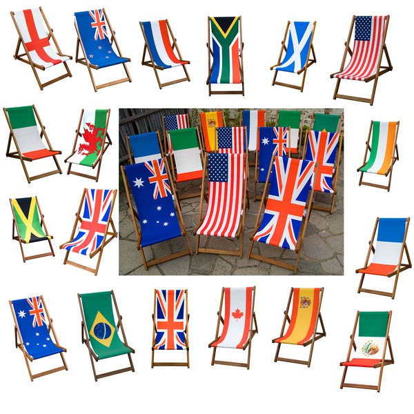 Flag Deckchairs 2