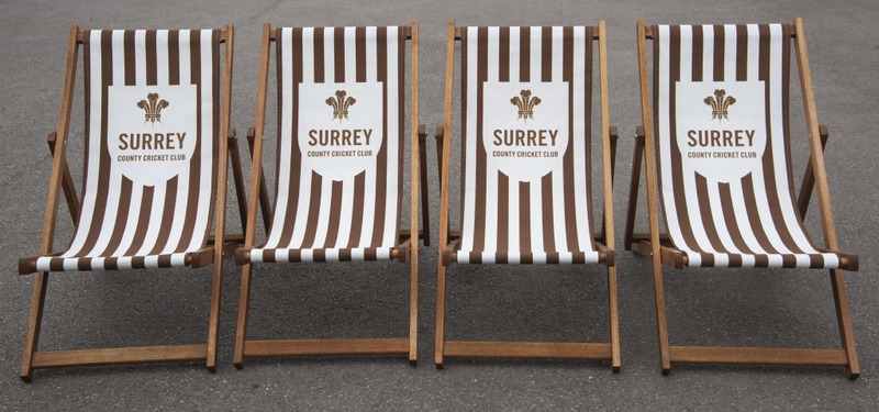 Surrey County Cricket Club Deckchairs